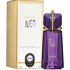 تصویر عطر جیبی زنانه تاینی مدل Mugler Alien النترا تاینی به همراه بادی اسپلش زنانه مدل Delight 