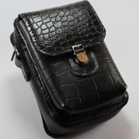 تصویر کیف دوشی چرمی زنانه دست دوز مدل اسپرت 