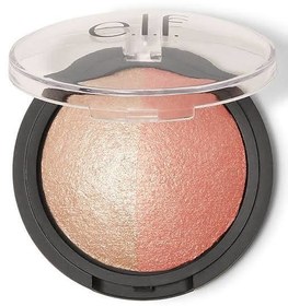 تصویر پلت دوتایی رژگونه و هایلایتر الف Elf baked highlighter & blush