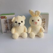 تصویر اسپیکر تدی و خرگوش مدل ch-M plush toy 