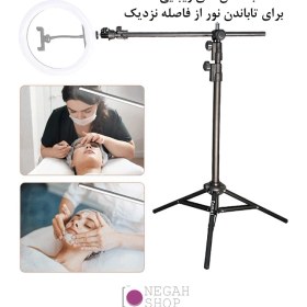 تصویر رینگ لایت تولید محتوا Puluz Professional Fill light NST-300 