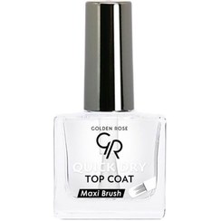 تصویر تاپ کت خشک کننده سریع لاک گلدن رز اورجینال (واردات قانونی ارسال از منطقه آزاد ارس) | دارای فیلتر UV برای افزایش دوام و براقیت 