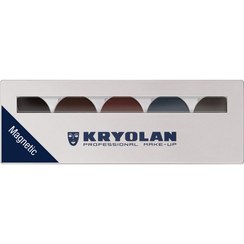 تصویر پالت 5 رنگ خط چشم خشک 