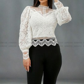 تصویر شومیز زنانه مشکی 