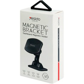 تصویر هولدر داشبوردی مگنتی موبایل یسیدو C129 Yesido C129 Car Phone Holder