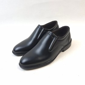 تصویر کفش چرم مردانه مجلسی سایز ۴۰ تا ۴۴ فوق العاده سبک و راحت 