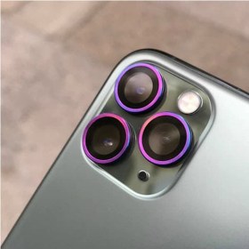 تصویر محافظ لنز دوربین مدل رینگی آیفون iPhone 12 