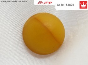 تصویر نگین کهربا بولونی لهستان گرد کد 54876 