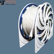 تصویر رول ریسه ال ای دی نوری روشنا 100 متری عرض 8 میلیمتر شاه چراغ پارسیان 