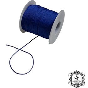 تصویر نخ دستبند آبی 1mm 