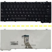 تصویر کیبرد لپ تاپ توشیبا A100 مشکی Keyboard Laptop Toshiba White A100