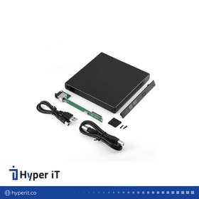 تصویر باکس DVD رایتر USB2.0 باریک(۹٫۵mm) 