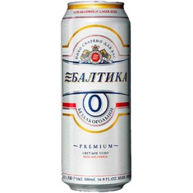 تصویر نوشیدنی آبجو بدون الکل بالتیکا (۵۰۰ میل) baltika baltika