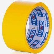 تصویر چسب پهن استورم رنگ زرد 50 یارد 