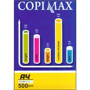 تصویر کاغذ A4 کپی مکس مدل اکسلنت 80 بسته 500 عددی Copimax A4 80Execllnt Paper Pack of 500