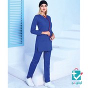 تصویر اسکراب پزشکی و جراحی زنانه مدل 203 طب پوش 