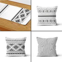 تصویر ست کوسن و رانر کد S125 بوهو 