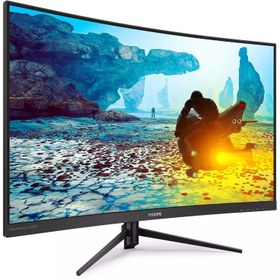 تصویر مانیتور منحنی 32 اینچ فیلیپس مدل 325M8C Philips 325M8C 32 Inch Curved Monitor