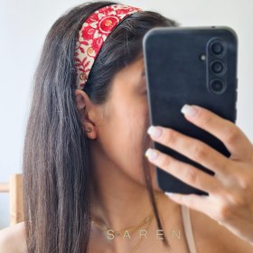 تصویر هدبند پونه قرمز 