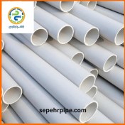 تصویر لوله فاضلابی 6 متری PVC-U گروهB 