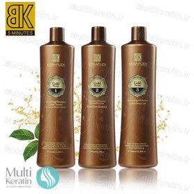 تصویر کراتین کراپلکس گلد اورجینال | Keraplex Gold حجم 1000 میل Keraplex Gold Therapy 1000 ml