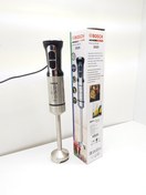 تصویر گوشتکوب برقی جادویی بوش آلمان حک شده اصلی کارتن لیبل آبی تیغ تیتانیوم کم صدا توان ۲۰۰۰ مدل SERIES MAGICAL 6104 2025 BOSCH HAND BELENDER SERIES MAGICAL 6104 2025