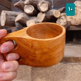 تصویر 1 عدد لیوان چوبی کوکسا کد 110 