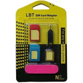 تصویر تبدیل سیم کارت 