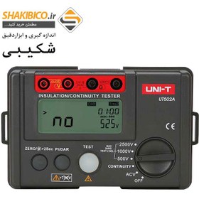 تصویر میگر 2500 ولتی DIGITAL یونیتی تیپ UNI-T UT502A 