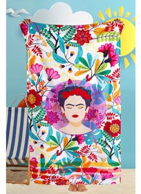 تصویر پتو ساحلی داو 80 در 150 سانتی‌متر. فریدا برند hamur Dough Beach Towel 80 x 150 cm. Frida