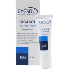 تصویر كرم ترمیم كننده دور چشم 10 میلی لیتر آیسول Eyesol Cycasol Eye Repair Cream