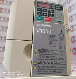 تصویر اینورتر یاسکاوا V1000 کد CIMR-VB4A0007 توان 2.2kw 