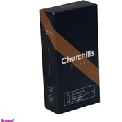 تصویر کاندوم چرچیلز (Churchill's) مدل Ultra Thin Lubricant 1945 بسته 12 عددی 
