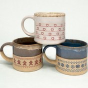 تصویر ماگ سرامیکی طرح فانتزی دست‌ساز 