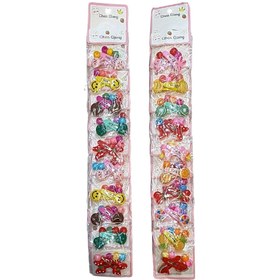 تصویر ست تق تقی و مهره مو بسته 20 عددی 