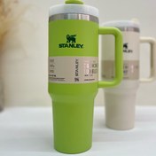 تصویر تامبلر استنلی دسته دار - سبز پسته ای 