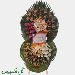 تصویر تاج گل نمایشگاهی ترنم کد ۰۱۱ 