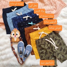 تصویر شلوارک کتان وارداتی (H&M) 