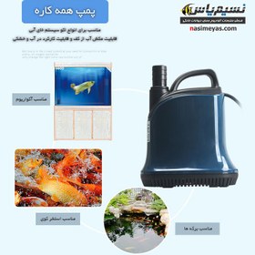 تصویر واتر پمپ کف کش سری D سوبو SOBO Submersible Pump WP-200D/300D/500D/700D