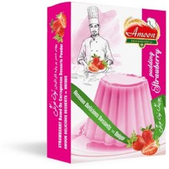 تصویر پودینگ توت فرنگی آمون - 75 گرم 