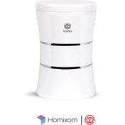 تصویر ظرف برنج اورانوس مدل کلاسیک سفید 