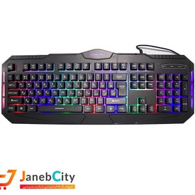 تصویر کیبورد گیمینگ وان مکس مدل OM-G5400 RGB ONE MAX OM-G5400 RGB GAMING KEYBOARD