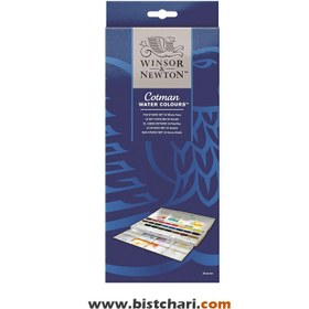 تصویر ست 25 تکه آبرنگ کد 0390084 برند وینزور و نیوتون Winsor & Newton 