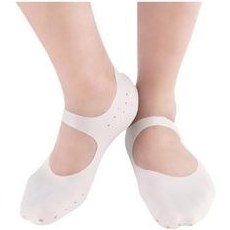 تصویر جوراب سیلیکونی ترک پا مدل TP127F بسته ۲ عددی 