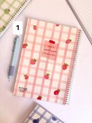 تصویر دفتر سیمی مجلد ۸۰ برگ پینترستی 