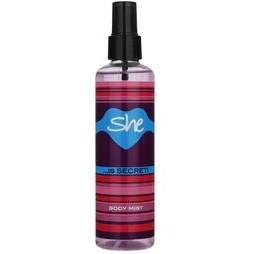 تصویر بادی اسپلش شی مدل سکرت 220 میل She Bodymist Is a Secret 220ml