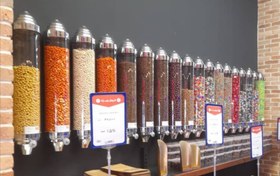 تصویر سیلو حبوبات و قهوه 