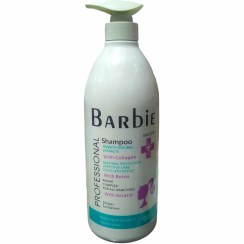 تصویر شامپو باربی بدون سولفات مخصوص موهای کراتین شده Barbie Profesional Shampoo 