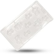 تصویر طلق شکلات گل رز 