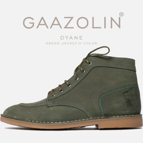 تصویر بوت ژیان گازولین ارتشی – GAAZOLIN Dyane Boots Green Jacket 